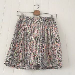 Neon Patterned Skirt